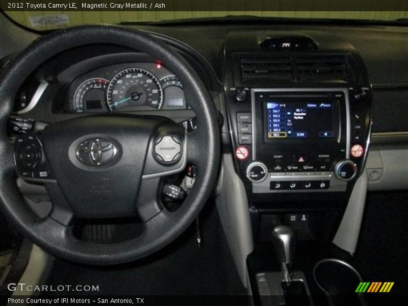 Magnetic Gray Metallic / Ash 2012 Toyota Camry LE