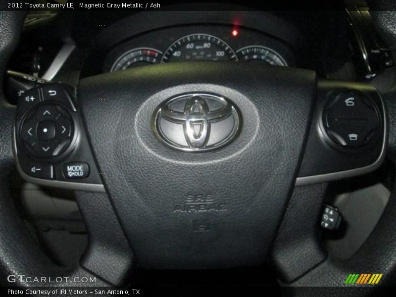 Magnetic Gray Metallic / Ash 2012 Toyota Camry LE