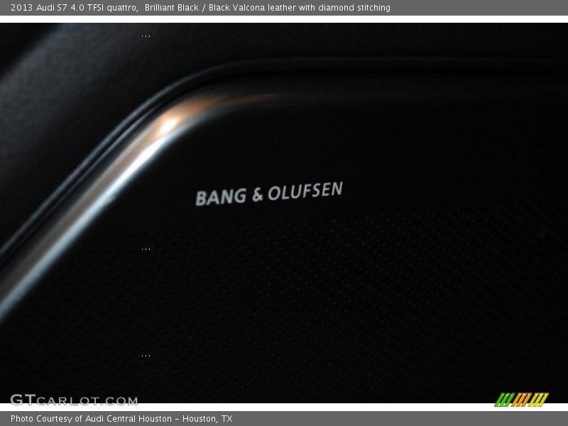 Brilliant Black / Black Valcona leather with diamond stitching 2013 Audi S7 4.0 TFSI quattro