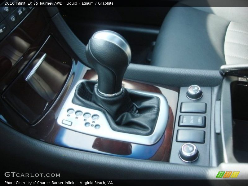  2010 EX 35 Journey AWD 5 Speed DS Automatic Shifter