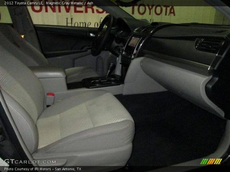 Magnetic Gray Metallic / Ash 2012 Toyota Camry LE