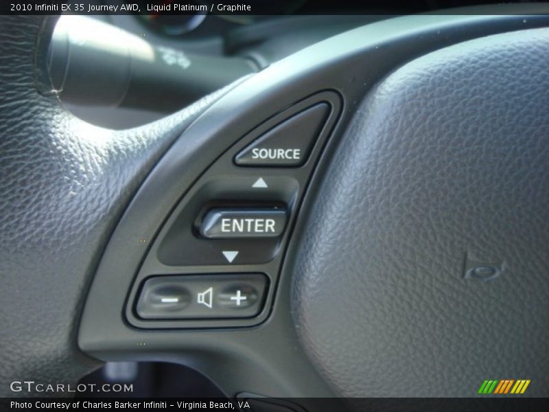Liquid Platinum / Graphite 2010 Infiniti EX 35 Journey AWD