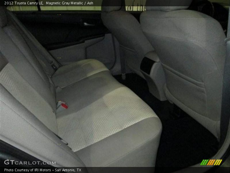 Magnetic Gray Metallic / Ash 2012 Toyota Camry LE