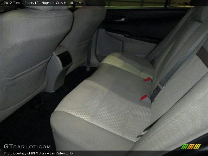 Magnetic Gray Metallic / Ash 2012 Toyota Camry LE