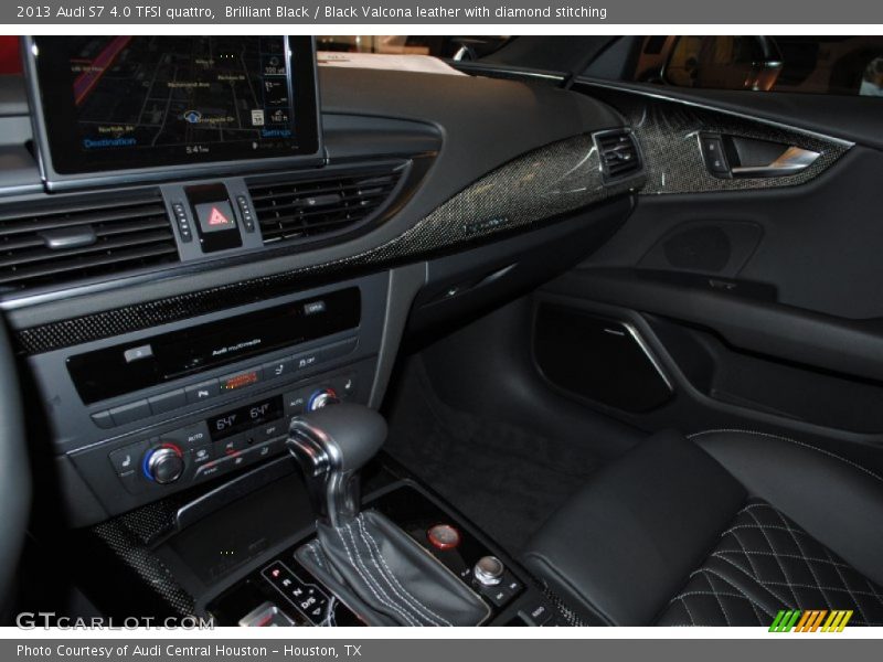 Brilliant Black / Black Valcona leather with diamond stitching 2013 Audi S7 4.0 TFSI quattro