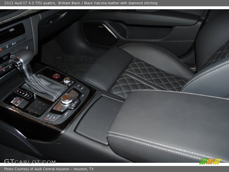 Brilliant Black / Black Valcona leather with diamond stitching 2013 Audi S7 4.0 TFSI quattro