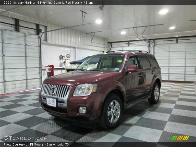 Sangria Red Metallic / Stone 2010 Mercury Mariner I4 Premier