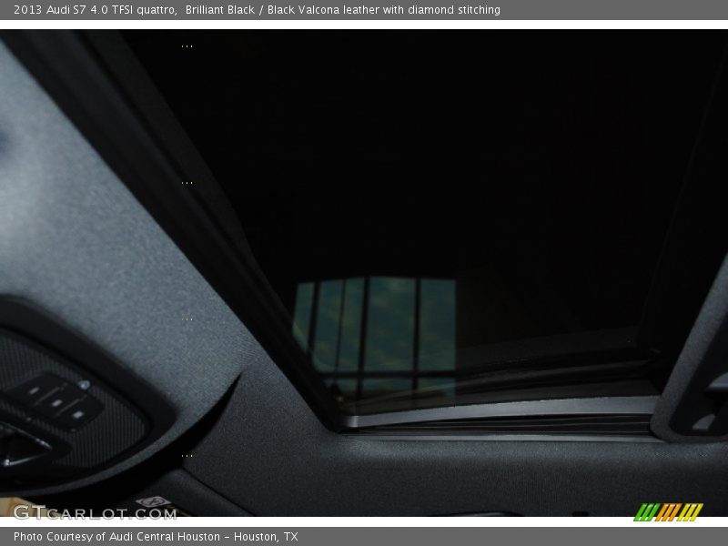 Brilliant Black / Black Valcona leather with diamond stitching 2013 Audi S7 4.0 TFSI quattro