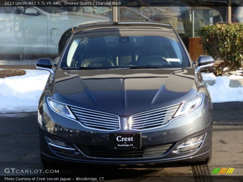 Smoked Quartz / Charcoal Black 2013 Lincoln MKZ 3.7L V6 AWD