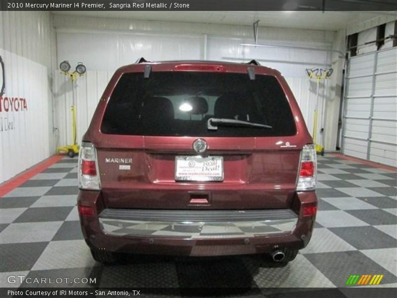 Sangria Red Metallic / Stone 2010 Mercury Mariner I4 Premier