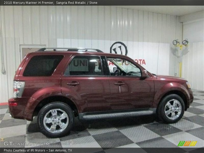 Sangria Red Metallic / Stone 2010 Mercury Mariner I4 Premier