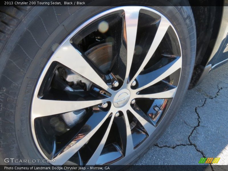 Black / Black 2013 Chrysler 200 Touring Sedan