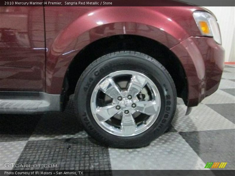 Sangria Red Metallic / Stone 2010 Mercury Mariner I4 Premier