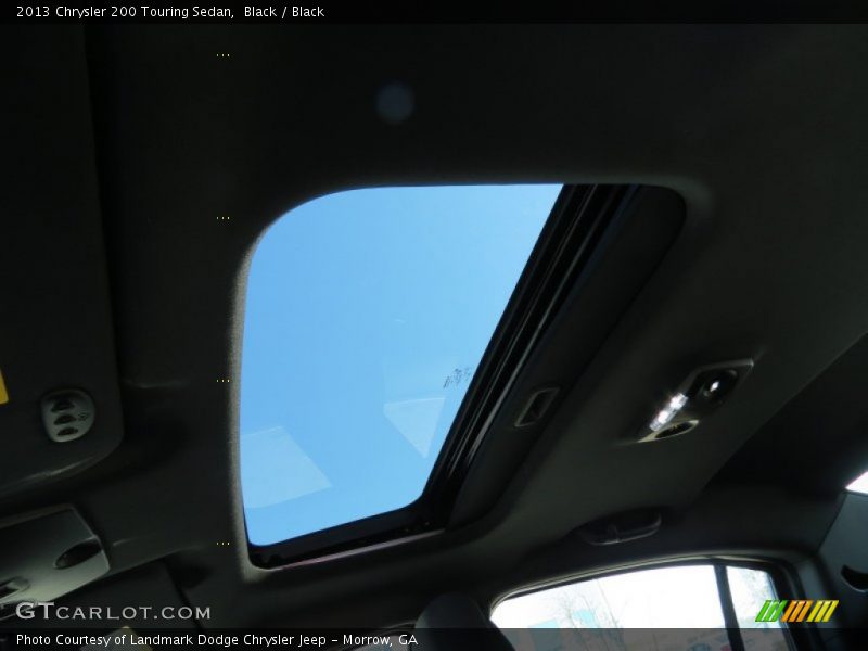 Black / Black 2013 Chrysler 200 Touring Sedan
