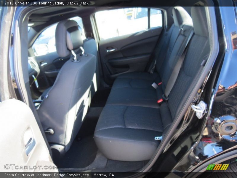 Black / Black 2013 Chrysler 200 Touring Sedan