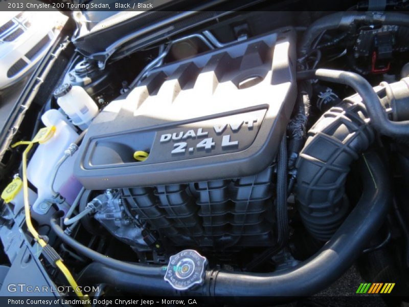 Black / Black 2013 Chrysler 200 Touring Sedan