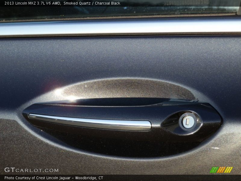 Smoked Quartz / Charcoal Black 2013 Lincoln MKZ 3.7L V6 AWD