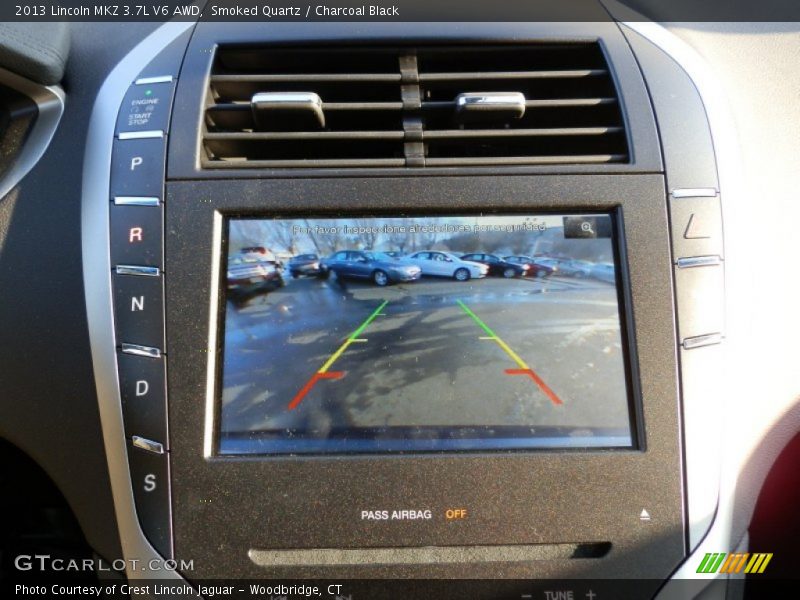 Smoked Quartz / Charcoal Black 2013 Lincoln MKZ 3.7L V6 AWD