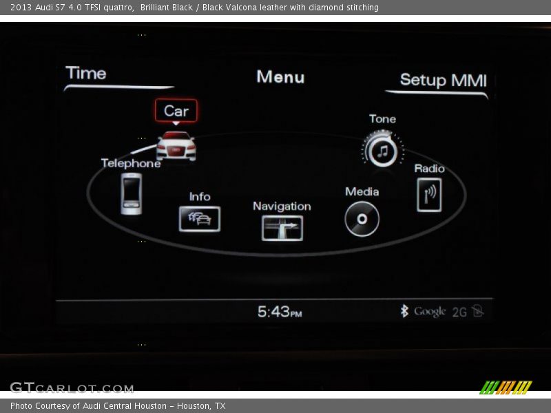 Brilliant Black / Black Valcona leather with diamond stitching 2013 Audi S7 4.0 TFSI quattro