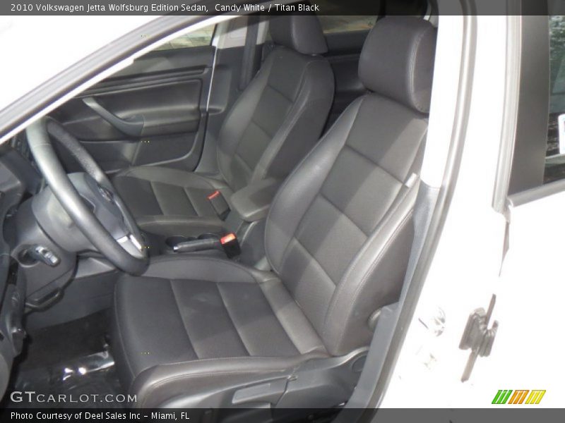  2010 Jetta Wolfsburg Edition Sedan Titan Black Interior