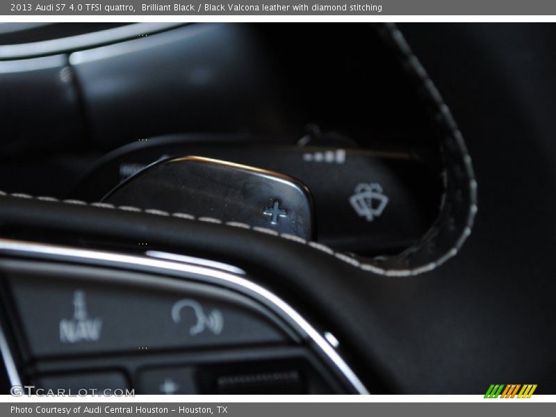 Brilliant Black / Black Valcona leather with diamond stitching 2013 Audi S7 4.0 TFSI quattro