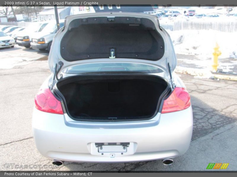 Liquid Platinum / Graphite 2009 Infiniti G 37 x Sedan