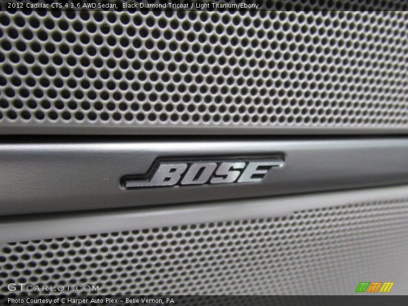 Black Diamond Tricoat / Light Titanium/Ebony 2012 Cadillac CTS 4 3.6 AWD Sedan
