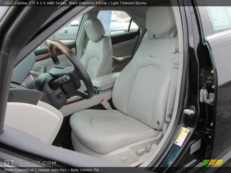 Front Seat of 2012 CTS 4 3.6 AWD Sedan