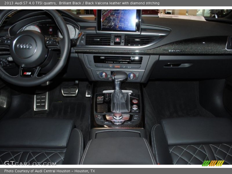 Brilliant Black / Black Valcona leather with diamond stitching 2013 Audi S7 4.0 TFSI quattro