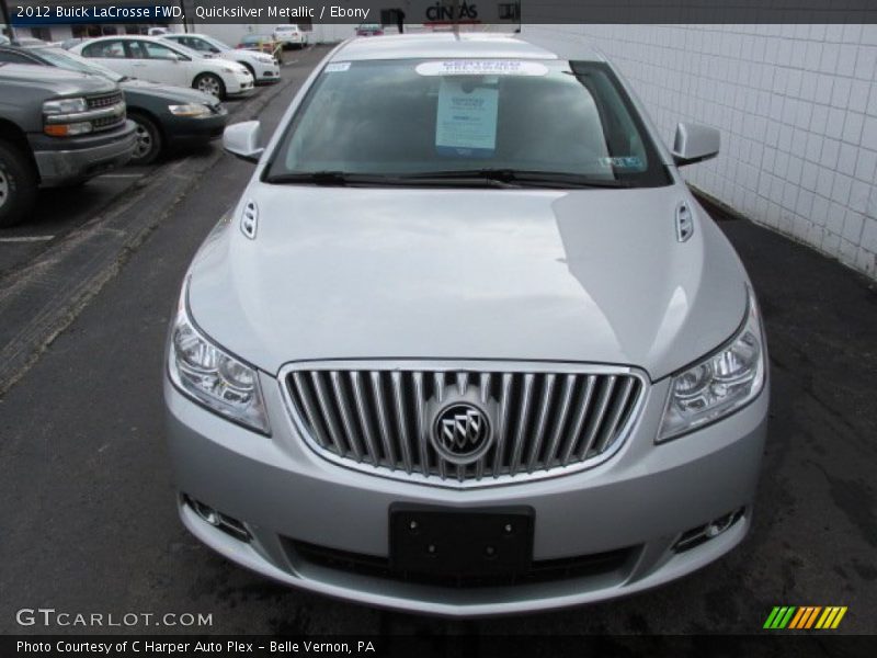 Quicksilver Metallic / Ebony 2012 Buick LaCrosse FWD