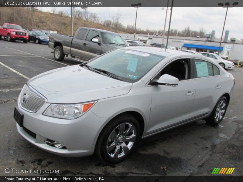 Quicksilver Metallic / Ebony 2012 Buick LaCrosse FWD