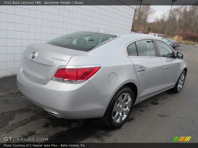 Quicksilver Metallic / Ebony 2012 Buick LaCrosse FWD