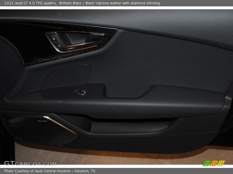Brilliant Black / Black Valcona leather with diamond stitching 2013 Audi S7 4.0 TFSI quattro