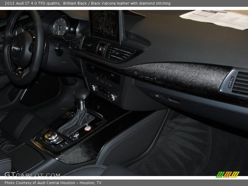 Brilliant Black / Black Valcona leather with diamond stitching 2013 Audi S7 4.0 TFSI quattro