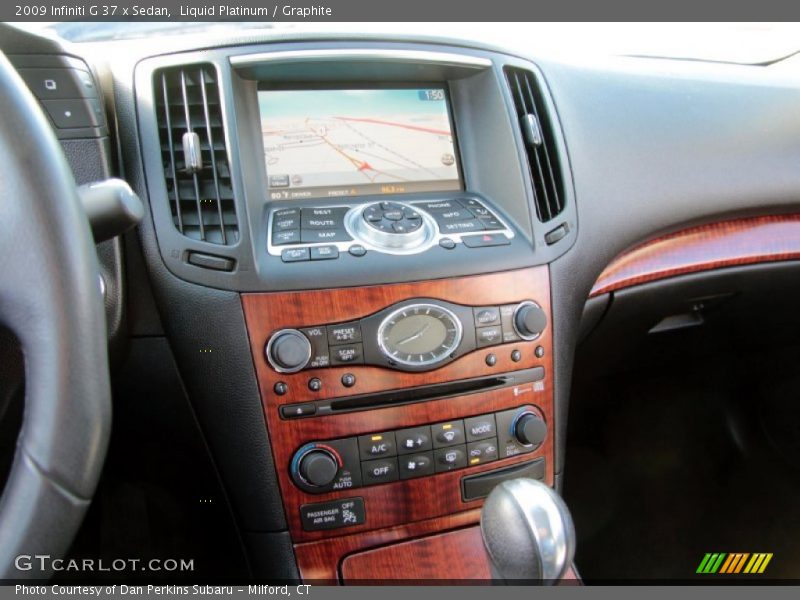Liquid Platinum / Graphite 2009 Infiniti G 37 x Sedan