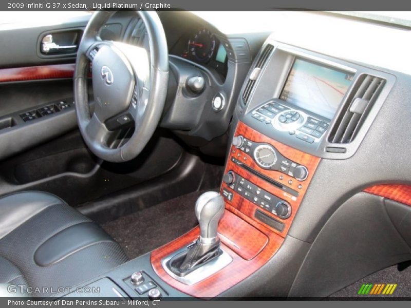Liquid Platinum / Graphite 2009 Infiniti G 37 x Sedan