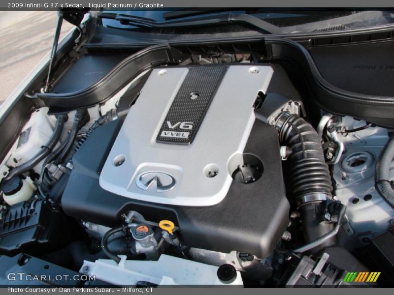 Liquid Platinum / Graphite 2009 Infiniti G 37 x Sedan