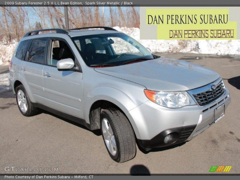 Spark Silver Metallic / Black 2009 Subaru Forester 2.5 X L.L.Bean Edition