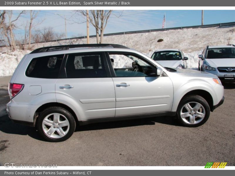 Spark Silver Metallic / Black 2009 Subaru Forester 2.5 X L.L.Bean Edition
