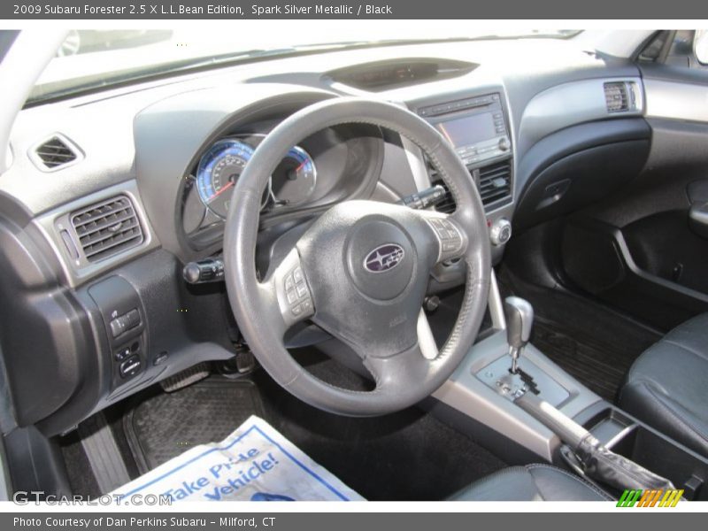 Spark Silver Metallic / Black 2009 Subaru Forester 2.5 X L.L.Bean Edition