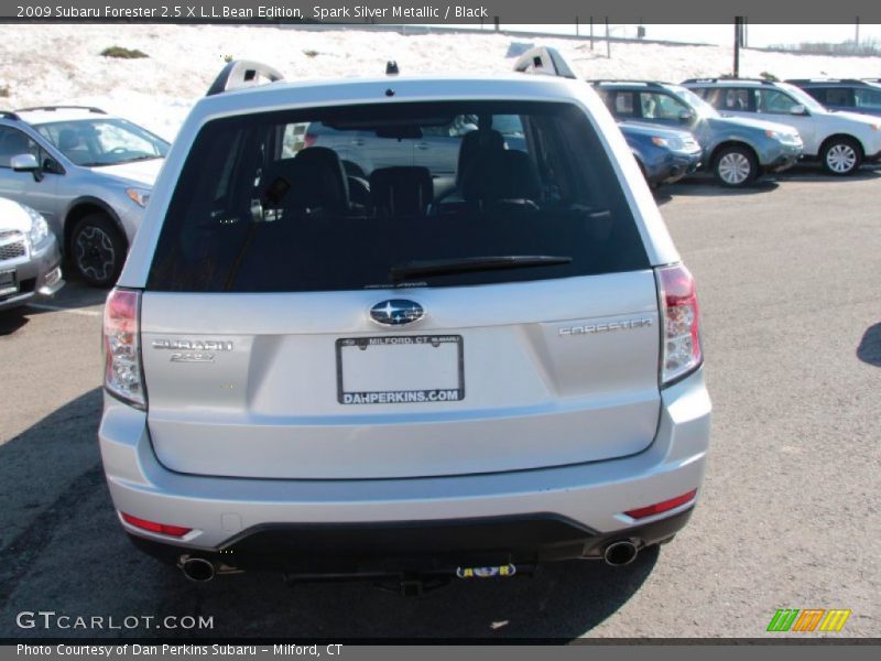 Spark Silver Metallic / Black 2009 Subaru Forester 2.5 X L.L.Bean Edition