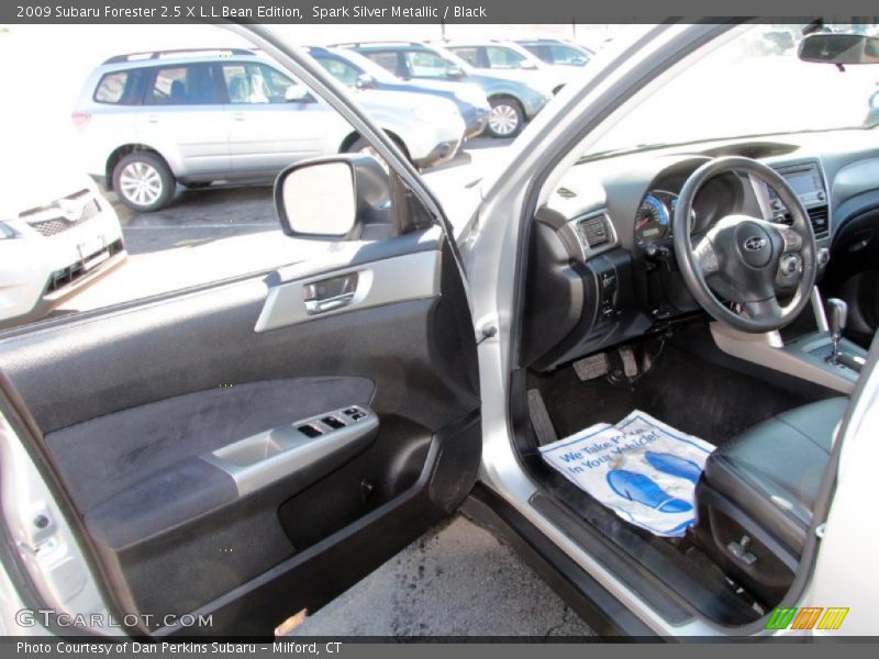 Spark Silver Metallic / Black 2009 Subaru Forester 2.5 X L.L.Bean Edition