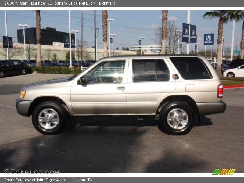 Sahara Beige Metallic / Parchment 2000 Nissan Pathfinder SE