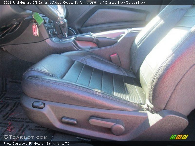Performance White / Charcoal Black/Carbon Black 2012 Ford Mustang C/S California Special Coupe
