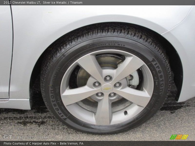 Silver Ice Metallic / Titanium 2012 Chevrolet Malibu LT
