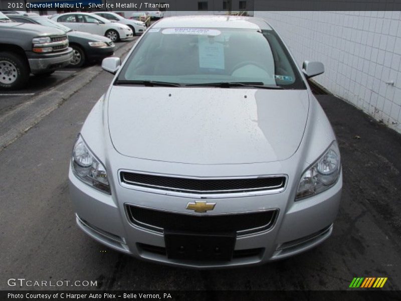 Silver Ice Metallic / Titanium 2012 Chevrolet Malibu LT
