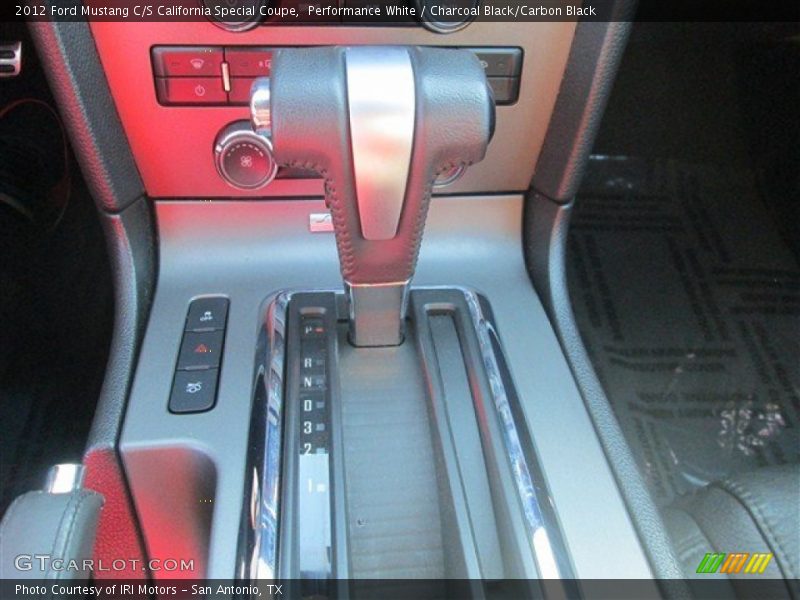 Performance White / Charcoal Black/Carbon Black 2012 Ford Mustang C/S California Special Coupe