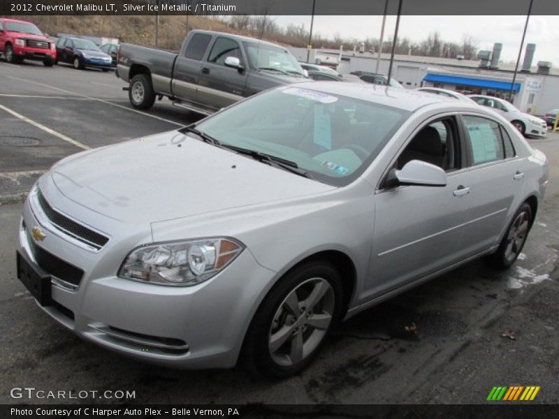 Silver Ice Metallic / Titanium 2012 Chevrolet Malibu LT