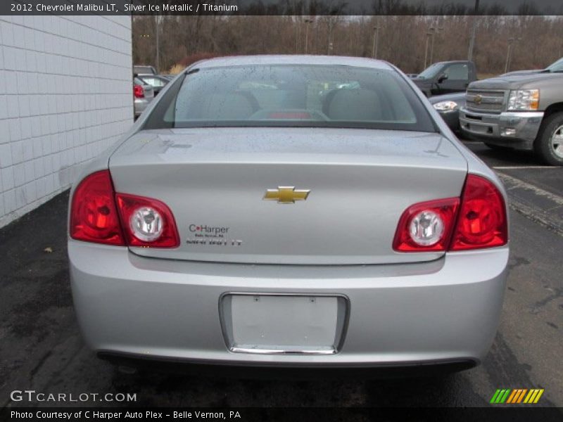 Silver Ice Metallic / Titanium 2012 Chevrolet Malibu LT