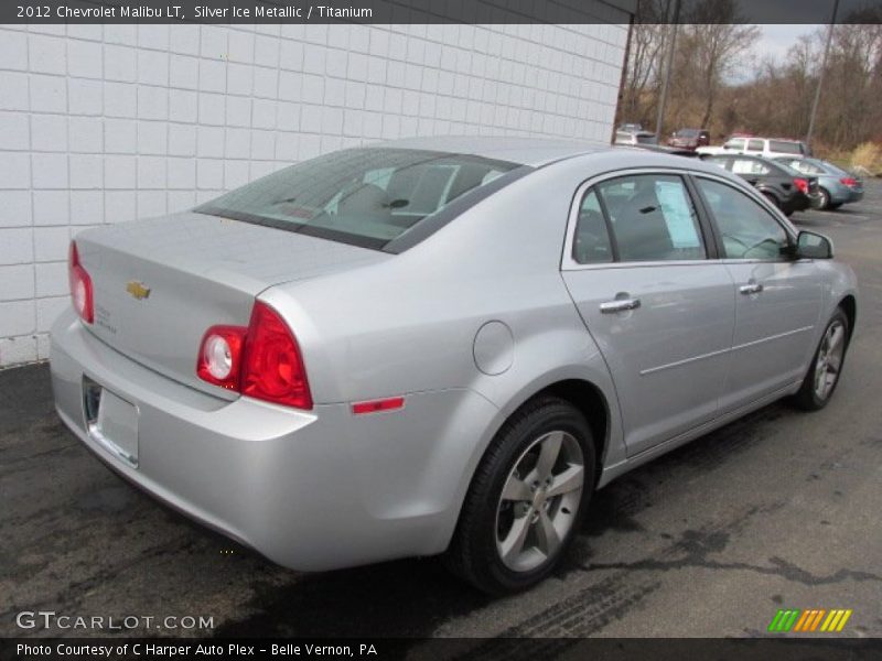 Silver Ice Metallic / Titanium 2012 Chevrolet Malibu LT